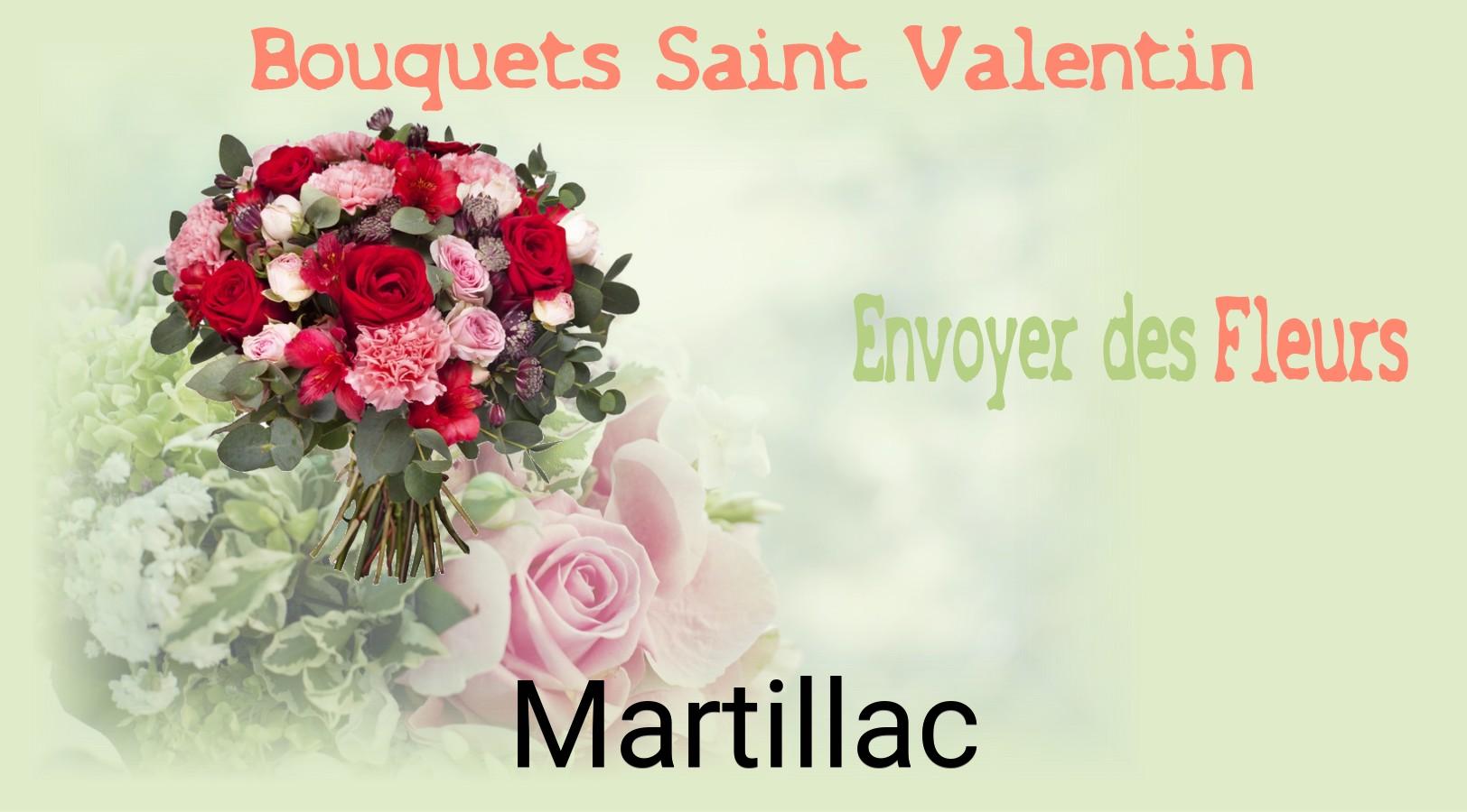 Roses de Saint-Valentin livrées à Martillac